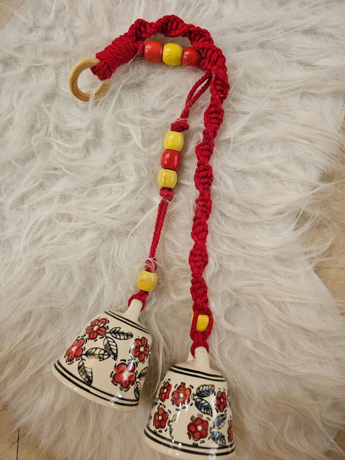 Double Bells- Red and White