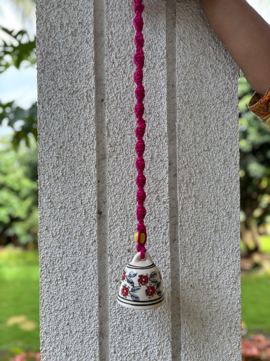 Single Bells - pink & white