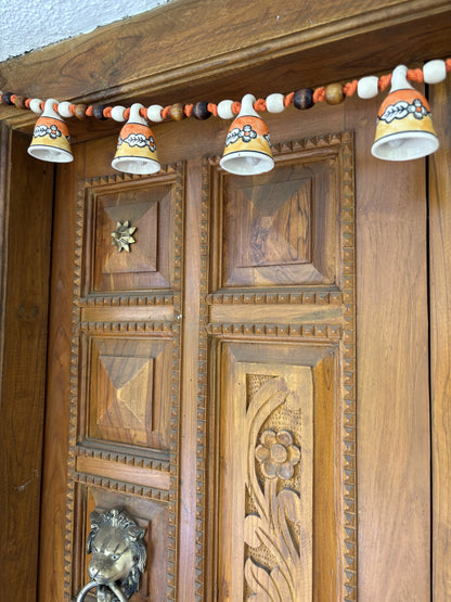 Ceramic Buntings- Orange Bells