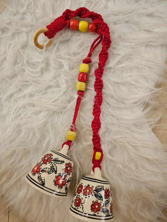 Double Bells- Red and White