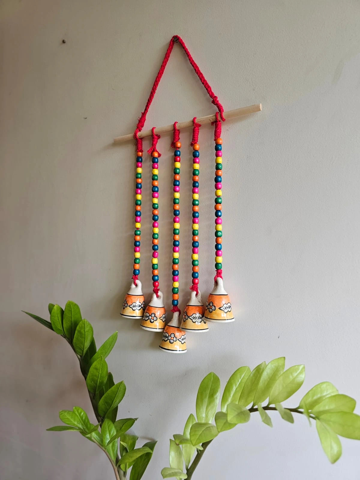 Gypsy Chimes- Blue & Orange Bells