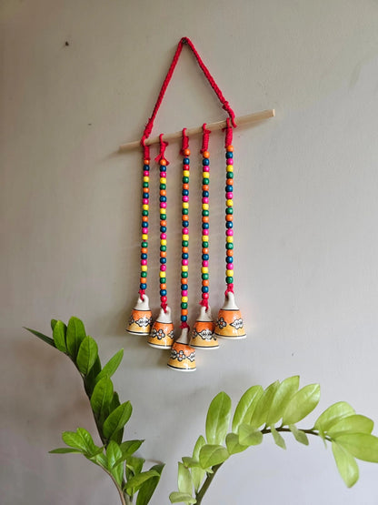 Gypsy Chimes- Blue & Orange Bells