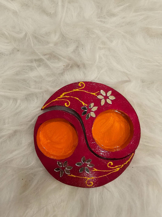 Tlight-Ying Yang-Maroon+Orange
