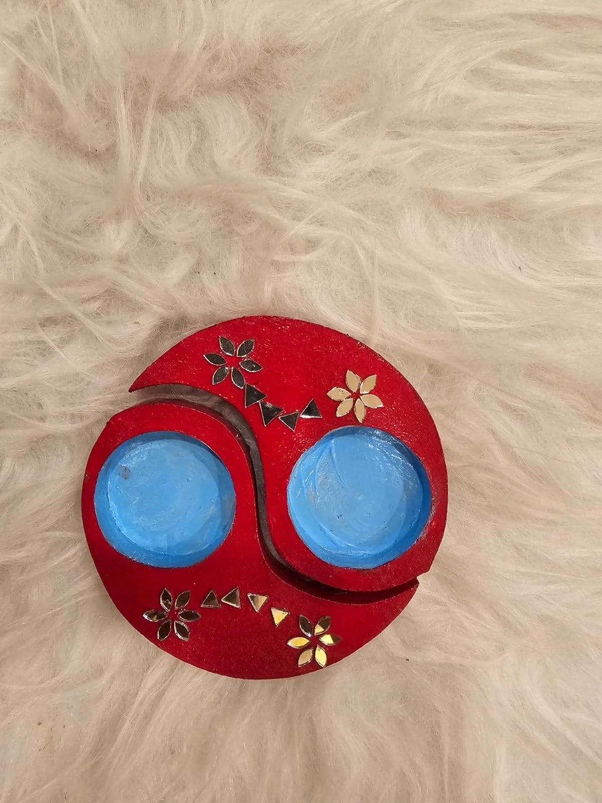 Tlight-Ying Yang-Red+Sky Blue