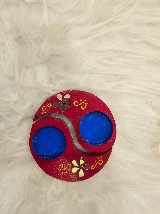 Tlight-Ying Yang-Maroon+Dark Blue