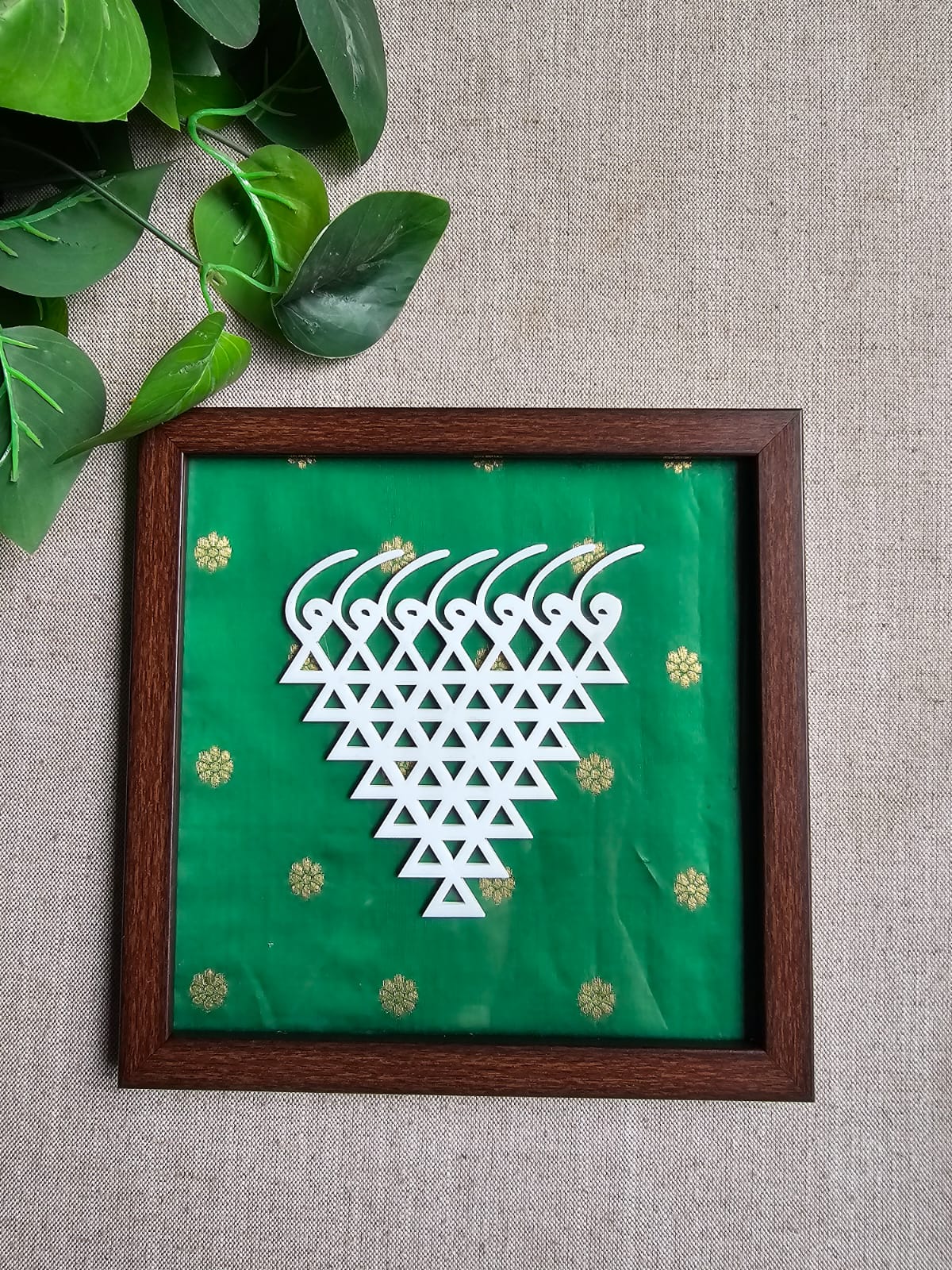 Saraswati Frame- Green