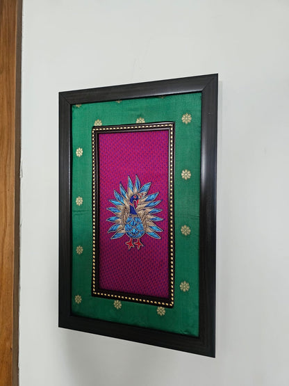 Kalakriti- Green and Magenta-Big