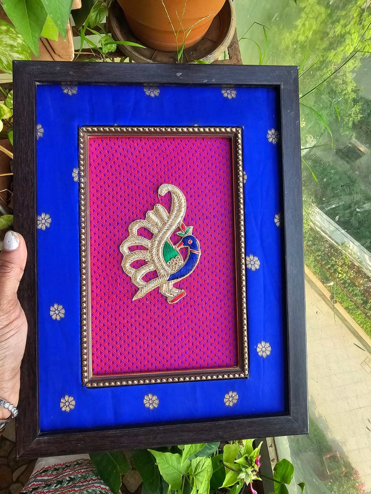 Kalakriti Frames-Blue +Magenta-Big