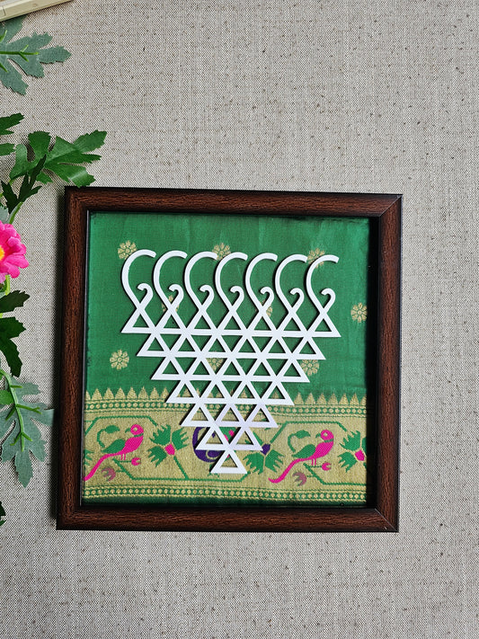 Saraswati Yantra-Big-Light Green